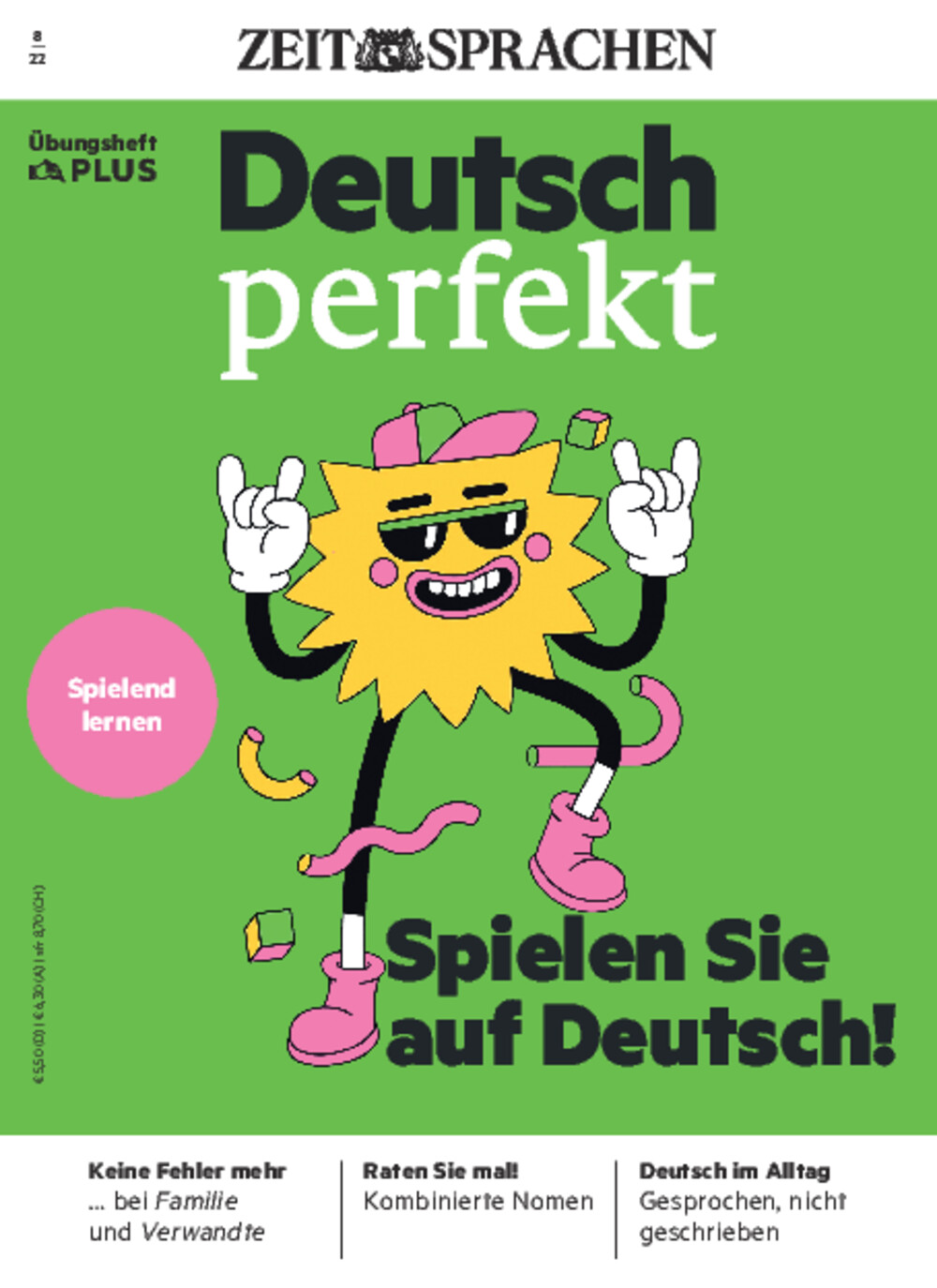 Deutsch perfekt Übungsheft  08/2022