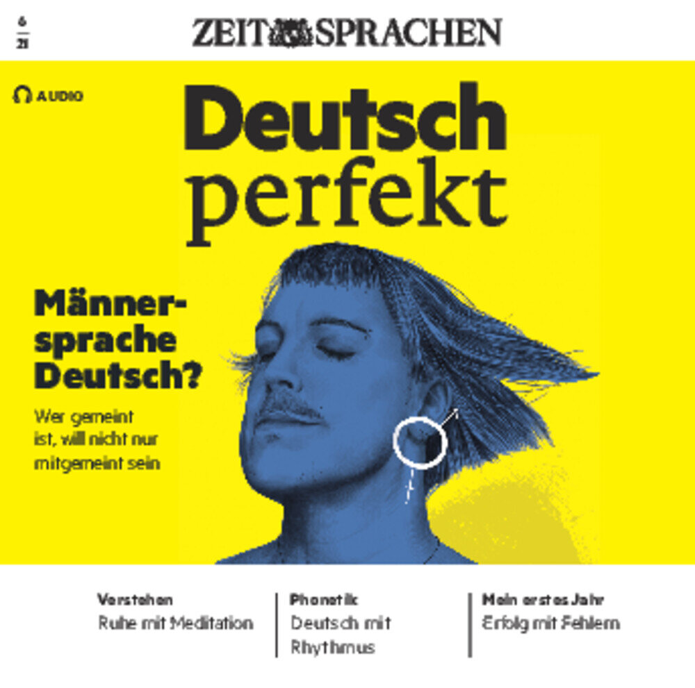 Deutsch perfekt Audiotrainer Digital 06/2021