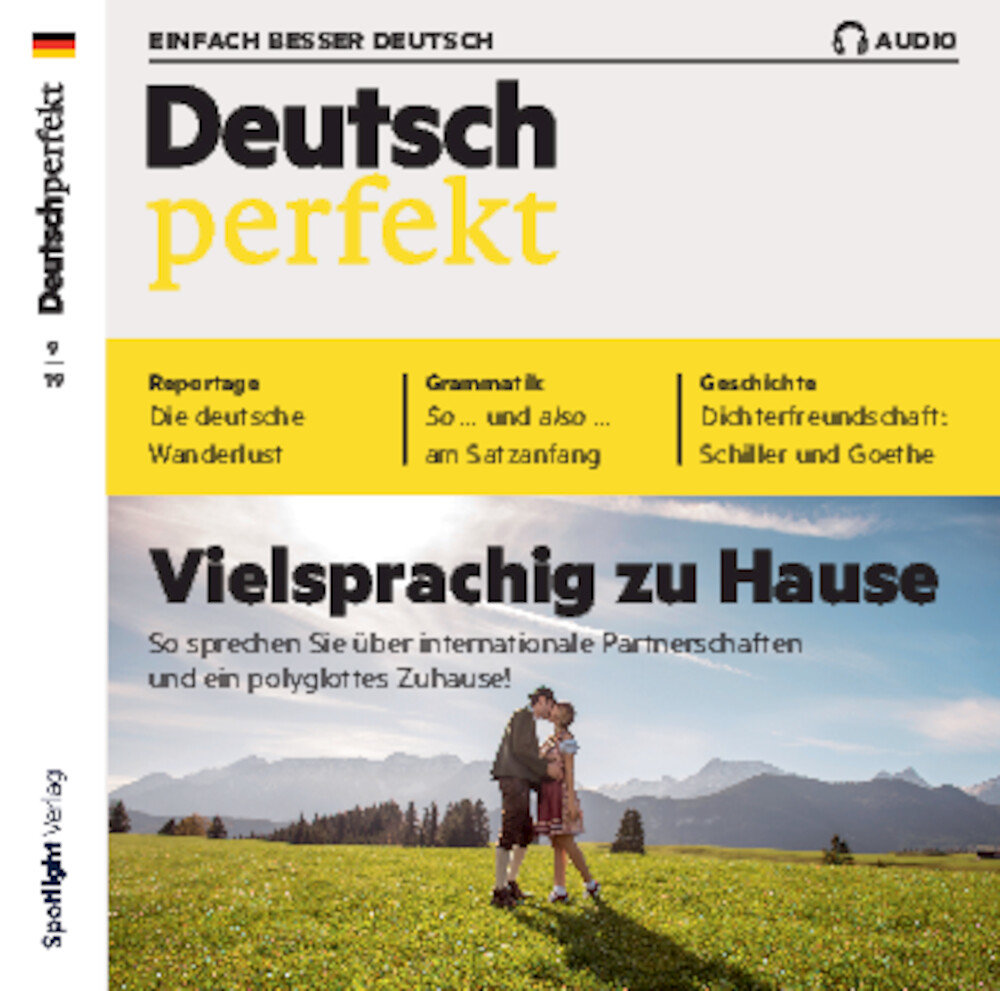 Deutsch perfekt Audio Trainer ePaper 09/2019