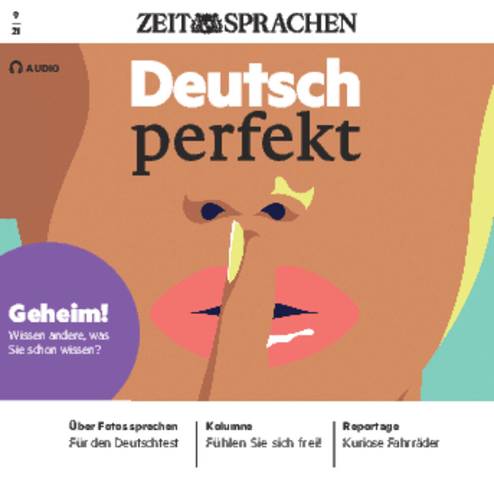Deutsch perfekt Audio Trainer ePaper 09/2021