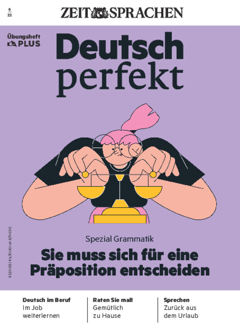Deutsch perfekt Übungsheft Digital 06/2022