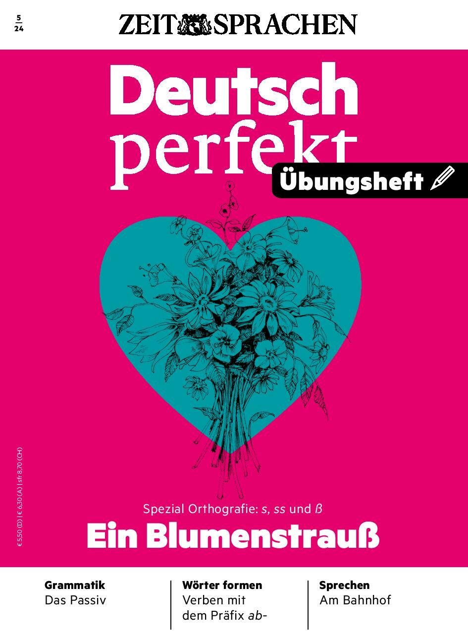 Deutsch perfekt Übungsheft Digital 05/2024