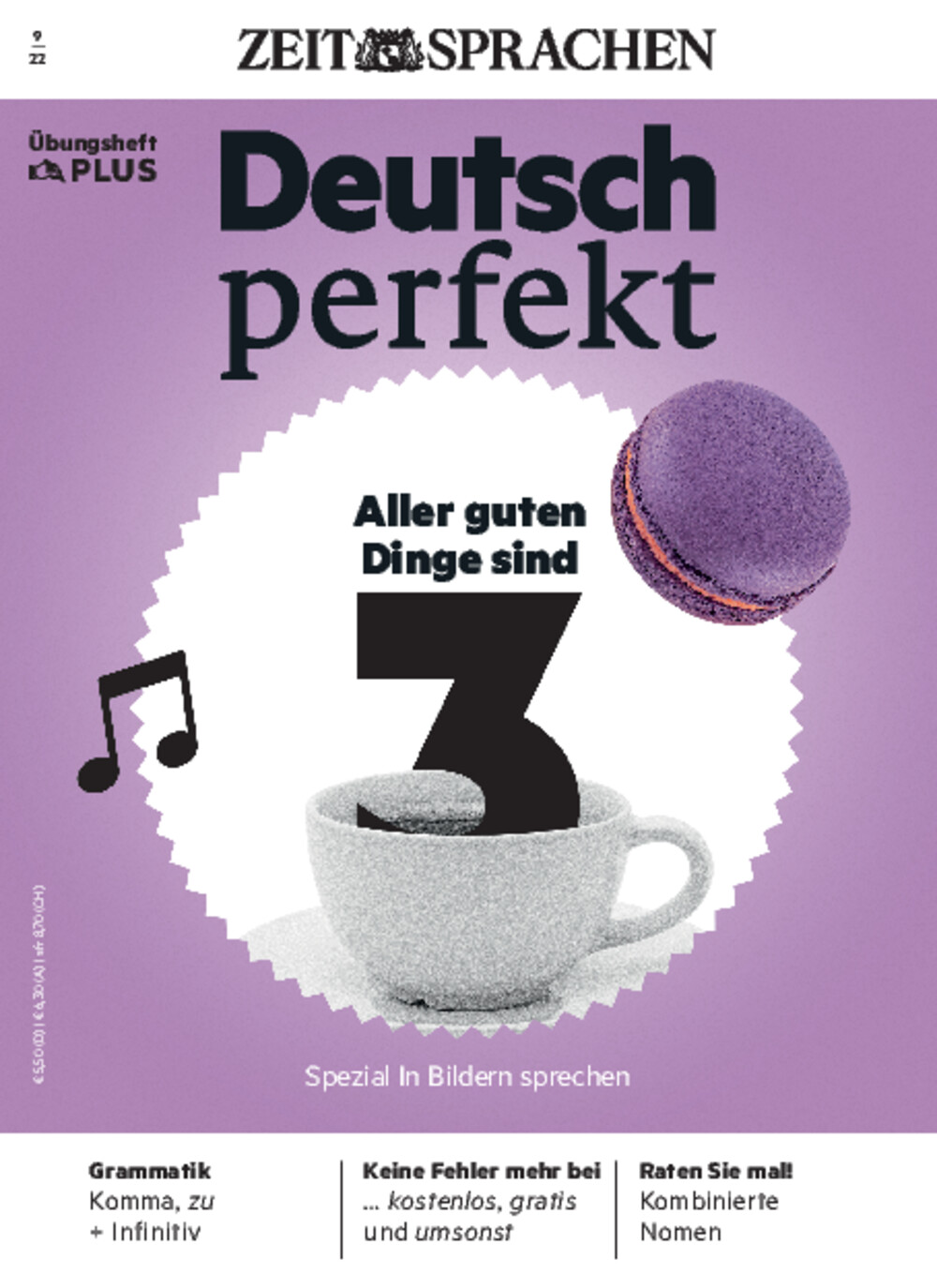 Deutsch perfekt Übungsheft Digital 09/2022