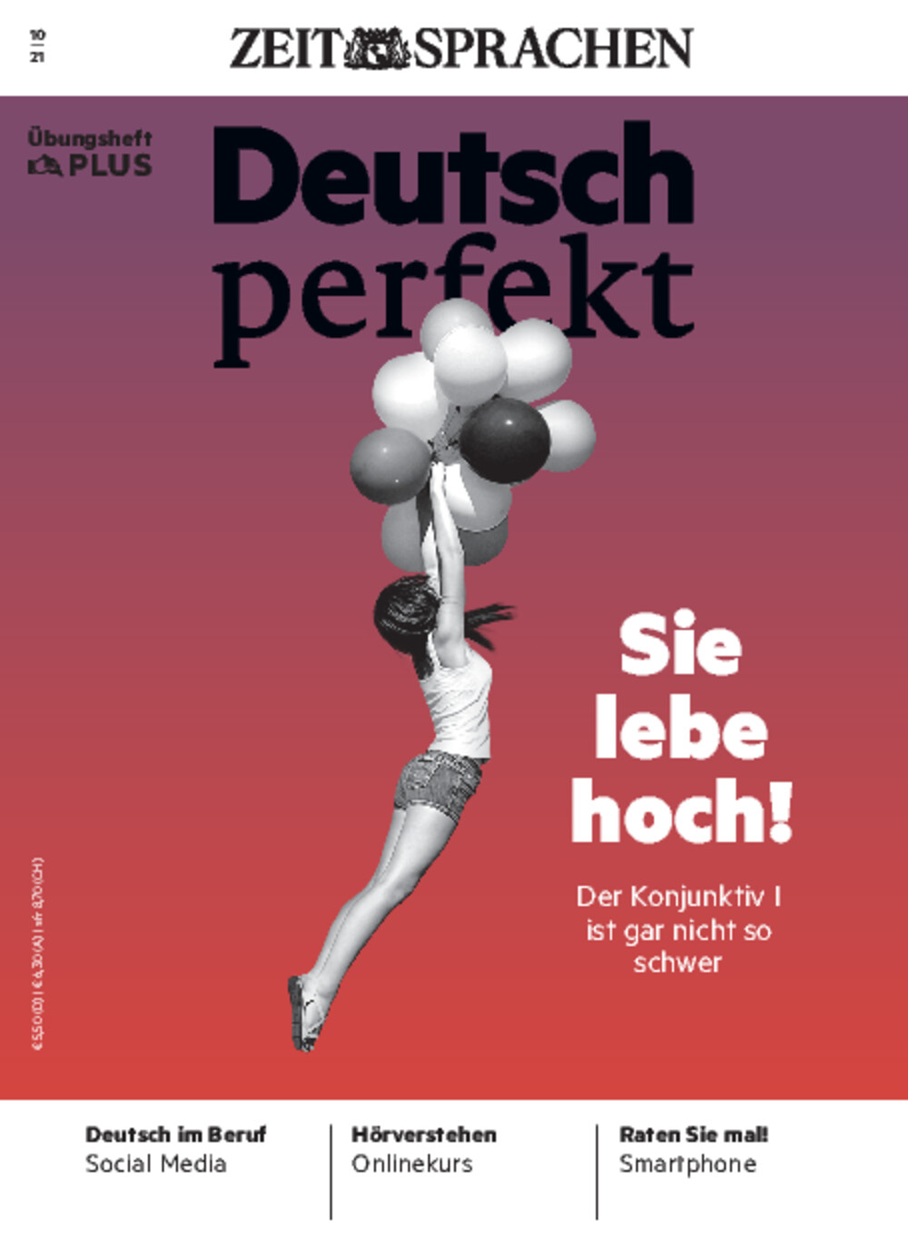 Deutsch perfekt Übungsheft Digital 10/2021