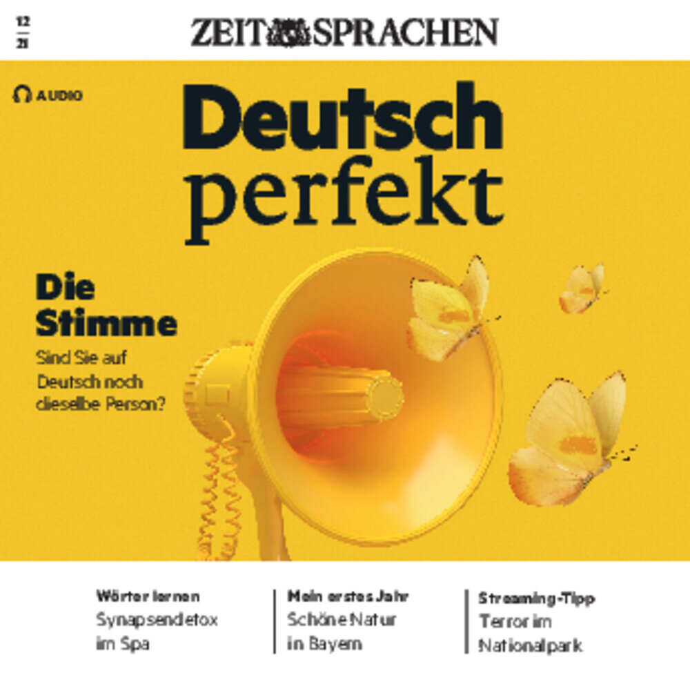 Deutsch perfekt Audio Trainer ePaper 12/2021