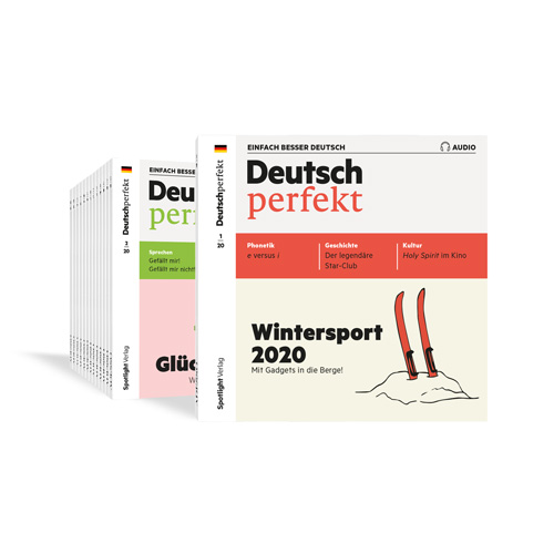 Deutsch perfekt Audio-CD Jahrgang 2020