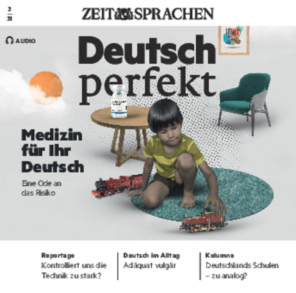 Deutsch perfekt Audiotrainer Digital 02/2021