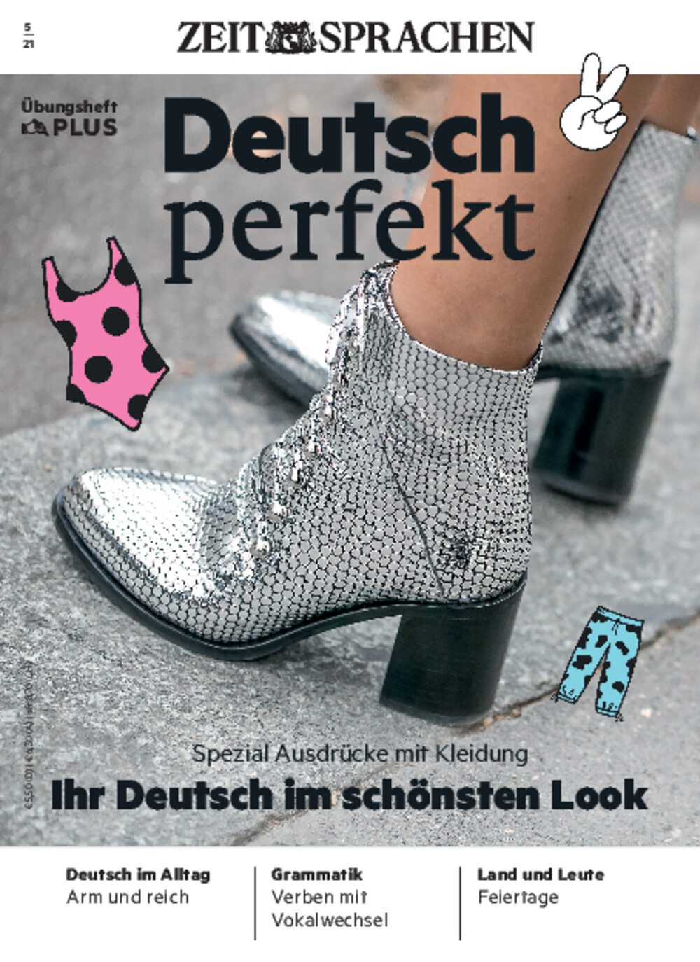 Deutsch perfekt Übungsheft Digital 05/2021