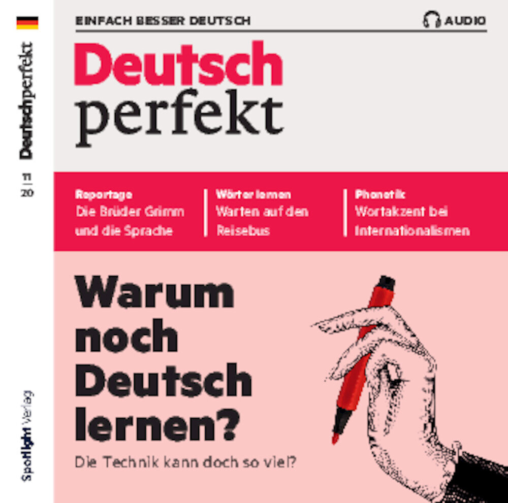 Deutsch perfekt Audiotrainer Digital 11/2020