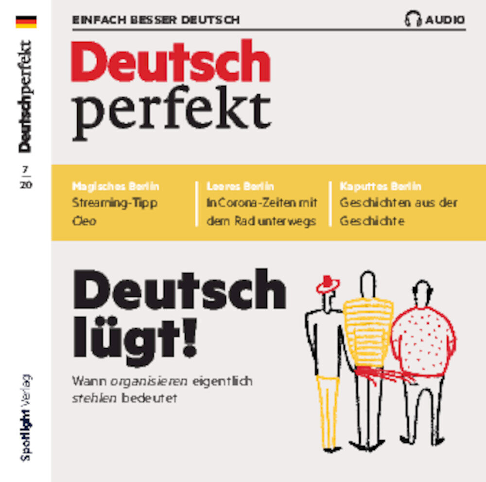 Deutsch perfekt Audiotrainer Digital 07/2020
