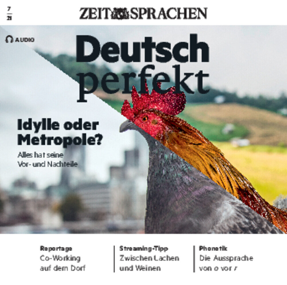 Deutsch perfekt Audiotrainer Digital 07/2021