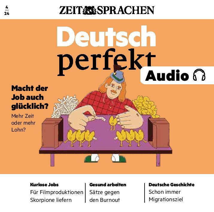 Deutsch perfekt Audiotrainer Digital 04/2024