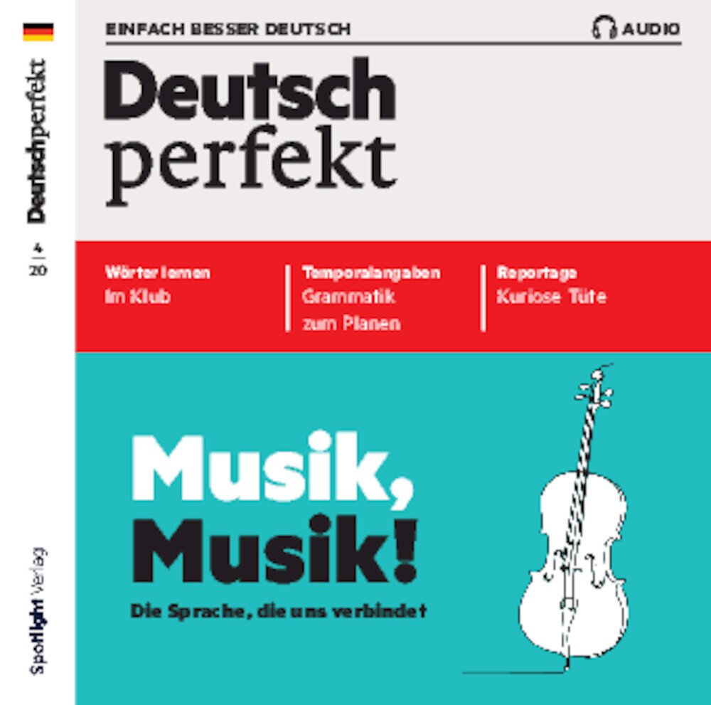Deutsch perfekt Audiotrainer Digital 04/2020