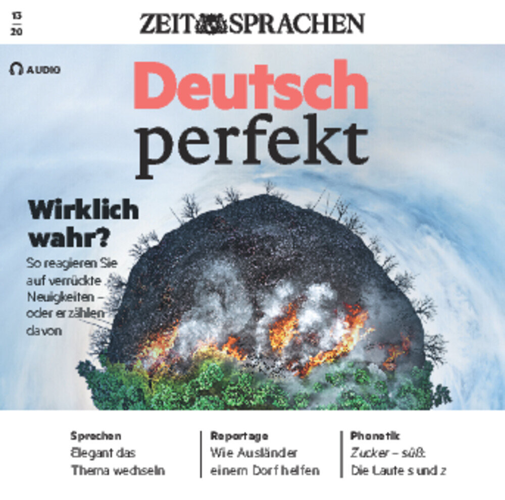 Deutsch perfekt Audiotrainer Digital 13/2020