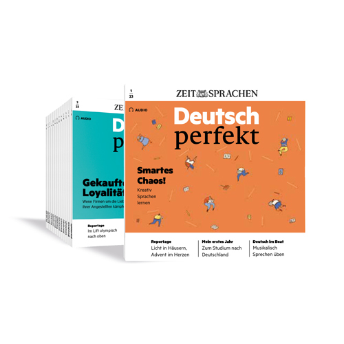 Deutsch perfekt Audio-CD Jahrgang 2023
