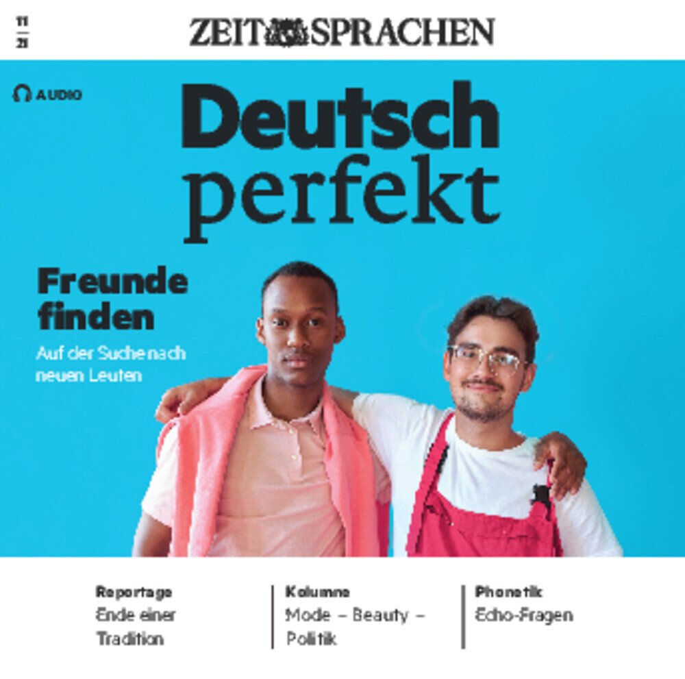 Deutsch perfekt Audiotrainer Digital 11/2021
